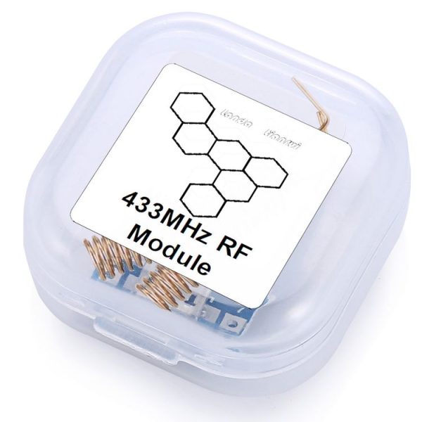 LandaTianrui LDTR-GN002 RF 433MHz Transmitter Receiver Module with Spring Antennas (Blue) - Image 6