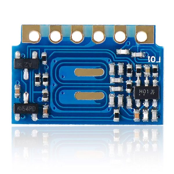 LandaTianrui LDTR-GN004 Mini 433MHz RF Transmitter Receiver Module with Spring Antennas for Arduino (Blue) - Image 2