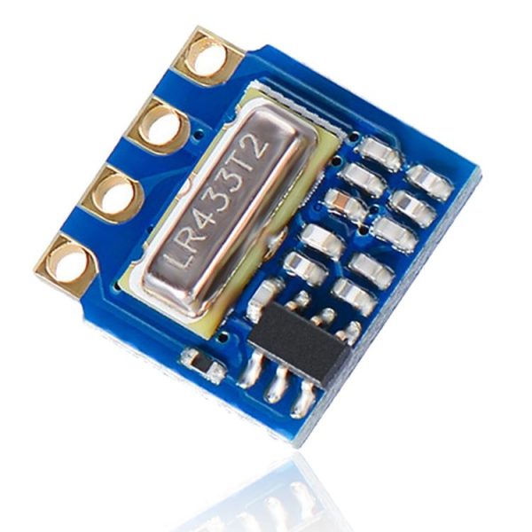 LandaTianrui LDTR-GN004 Mini 433MHz RF Transmitter Receiver Module with Spring Antennas for Arduino (Blue) - Image 3