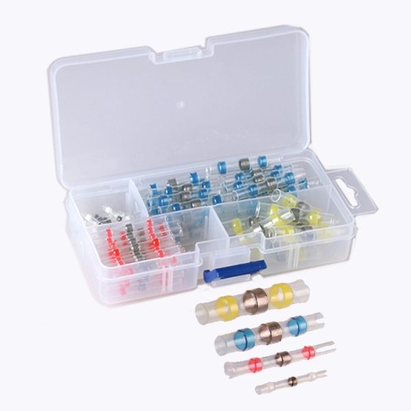 100 PCS / Box Professional Water Resistant Solder Ring Heat-shrinkable Tube - Image 2