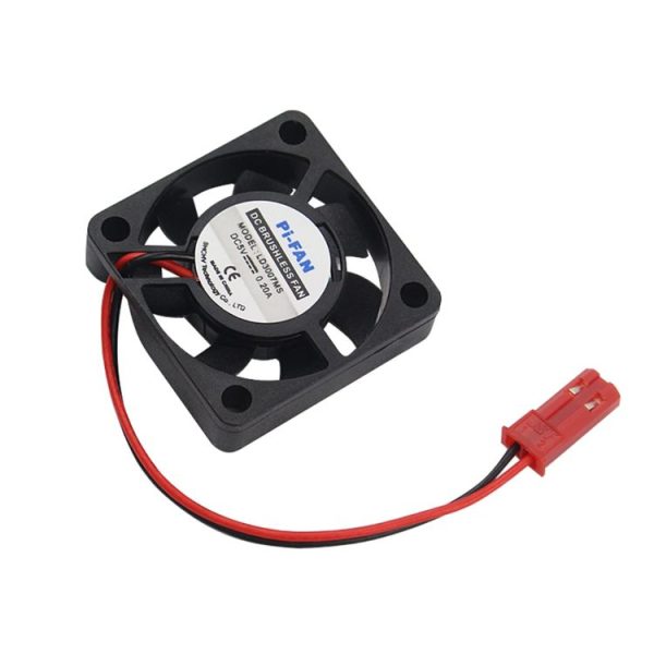 DC 5V 0.2A Mini Computer Case Cooler Cooling Fan with Screws Parts for Raspberry Pi 3B / 2B / B+, Size: 30x30x8mm (Black) - Image 3