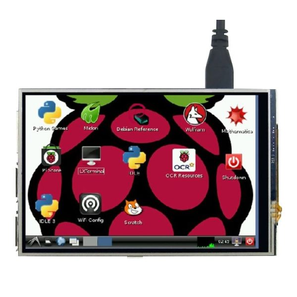 3.5 inch LCD TFT Touchscreen Display Touch Shield with Stylus Pen for Raspberry Pi - Image 2