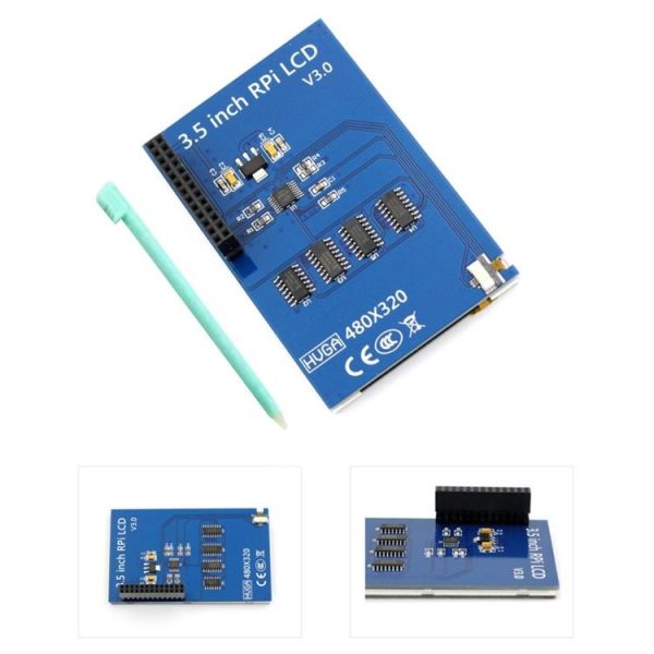 3.5 inch LCD TFT Touchscreen Display Touch Shield with Stylus Pen for Raspberry Pi - Image 5