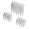 3 in 1 Cooling Heatsink Aluminium Heat Sink Pad Shims for Raspberry Pi 3 / 2 - Image 2