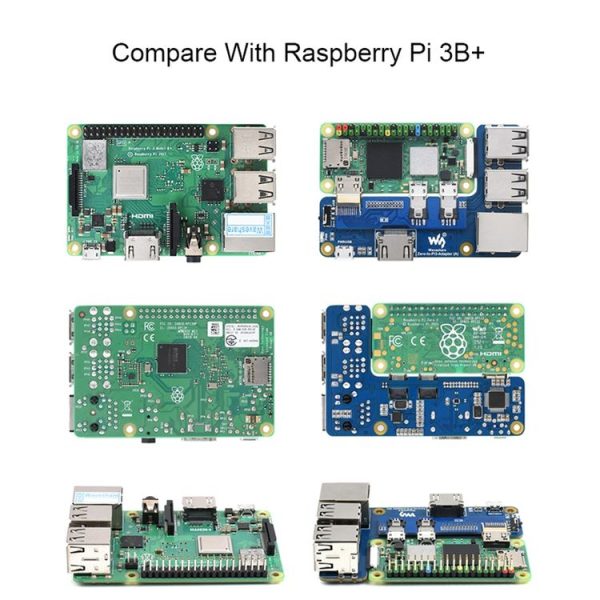 Waveshare Raspberry Pi Zero To 3B Adapter for Raspberry Pi 3 Model B / B+ - Image 3
