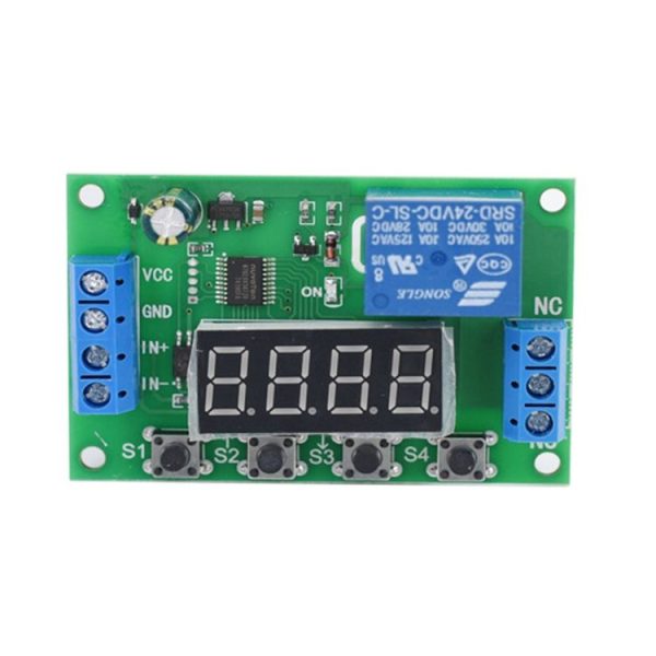 5V Time Relay Module Trigger OFF / ON Switch Cycle Timing Relay Board - Image 2