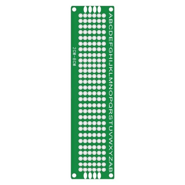 5 PCS LandaTianrui LDTR - WG0032 / D1 Double-sided Glass Fiber Prototyping Breadboard PCB Board, Size: 2 x 8cm - Image 2