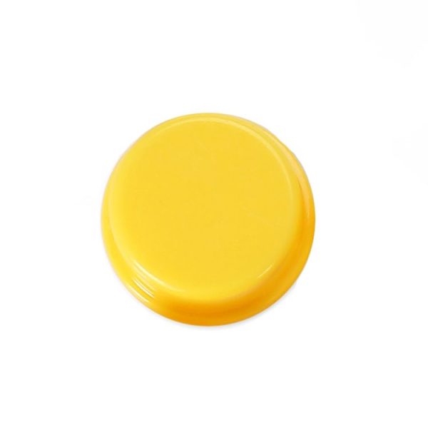 5 PCS LDTR-YJ030 Electrical Power Control 4-Pin Push Button Switches (Yellow) - Image 4