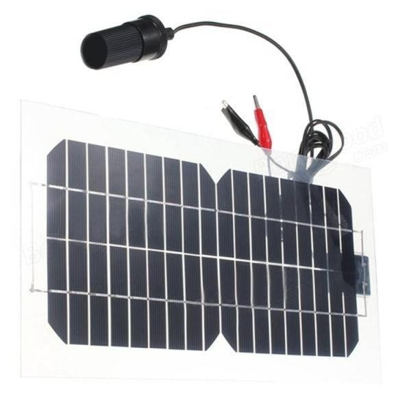 Landa Tianrui LDTR - WG0123 18V 5.5W Semi-flexible Solar Panel with Cables - Image 2