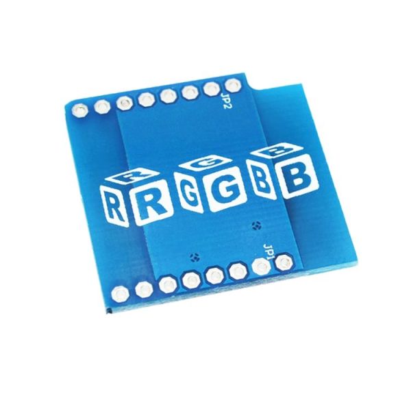 LDTR-WG0082 5050 Built-in 1 Colorful RGB LED Module for D1 mini WS2812 / ESP8266 - Image 4