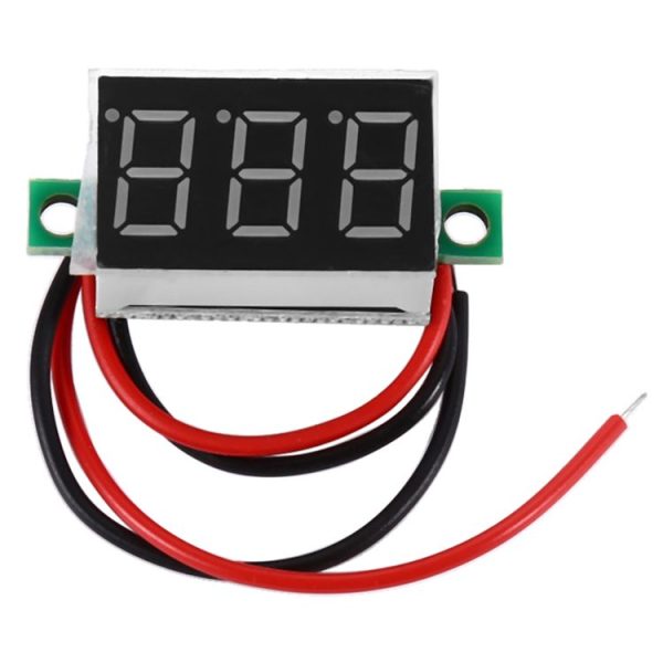 DC 4.5 - 30V LED Panel Voltmeter Digital Voltage Meter - Image 2