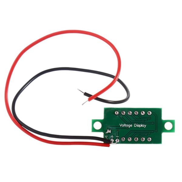 DC 4.5 - 30V LED Panel Voltmeter Digital Voltage Meter - Image 3