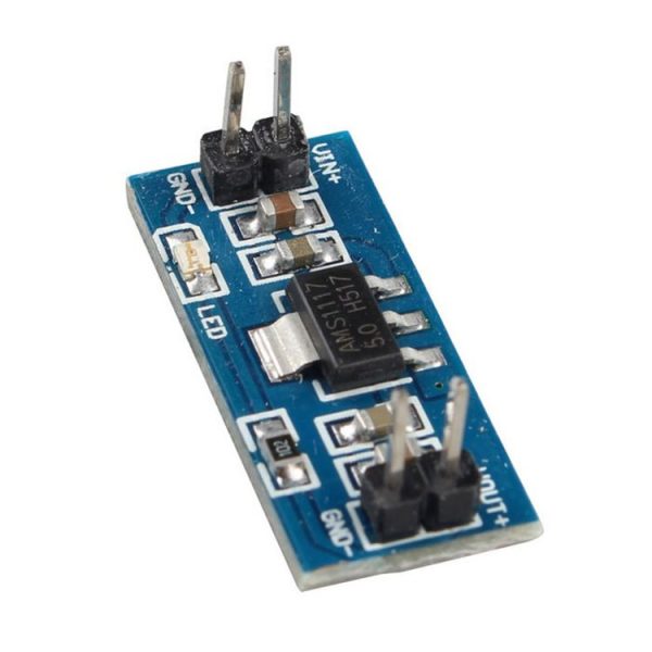 2 PCS 6.0V - 12V to 5V AMS1117 Power Supply Module for Arduino - Image 2