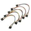 5 PCS 21cm LDTR-YJ011 6 Pin Jumper Cable Female to Female Dupont Wire for Arduino