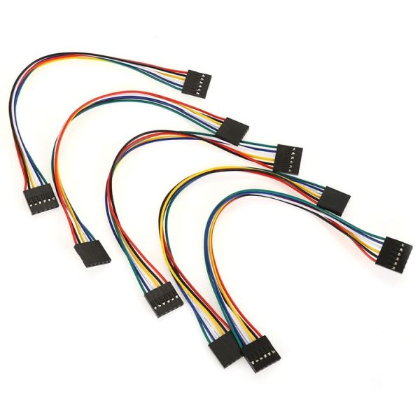 5 PCS 21cm LDTR-YJ011 6 Pin Jumper Cable Female to Female Dupont Wire for Arduino - Image 2