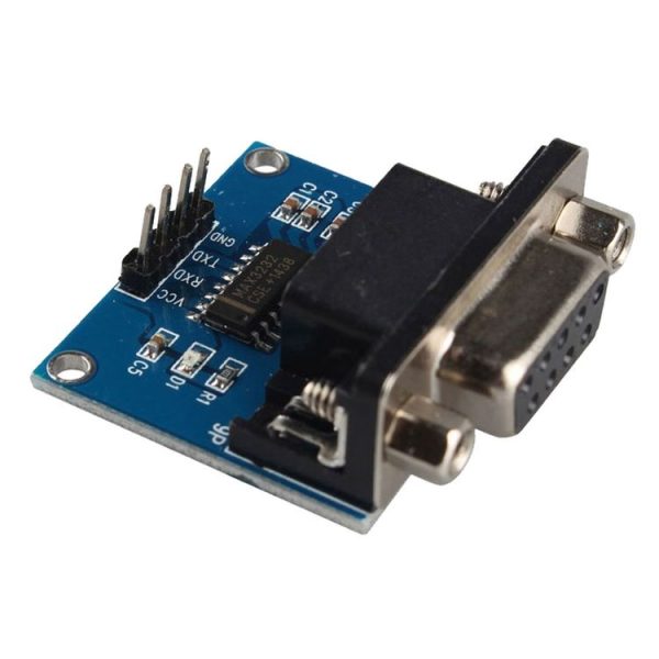 LDTR - WG0002 RS232 Serial Port to TTL Converter Communication Module - Blue with Dupont Cable - Image 3