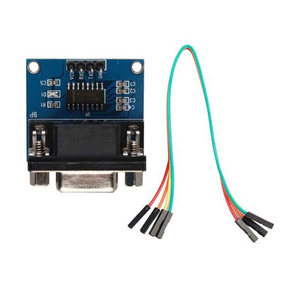 LDTR - WG0002 RS232 Serial Port to TTL Converter Communication Module - Blue with Dupont Cable - Image 5