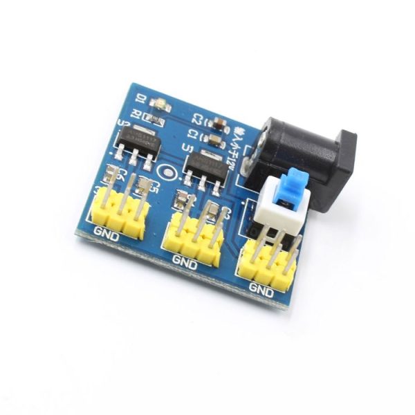 LDTR - WG0006 Multi Output DC / DC Voltage Converter Module 12V to 3.3V / 5V / 12V -Blue and Yellow - Image 4