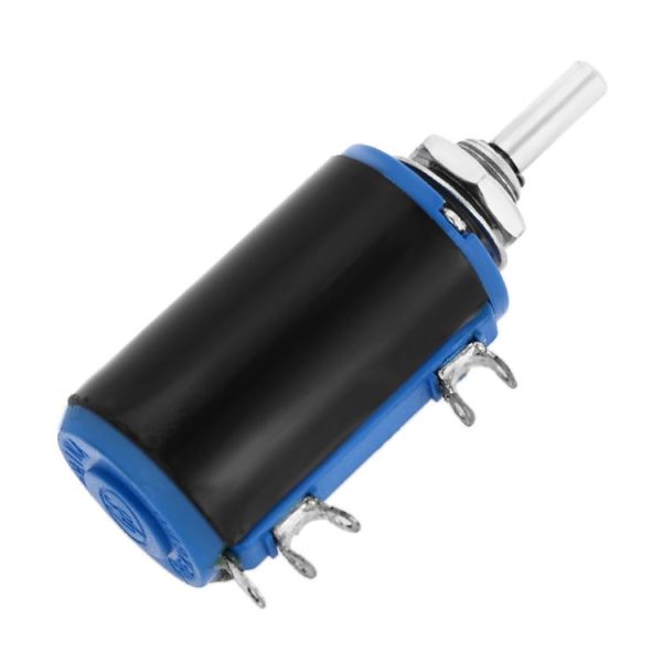 WXD3 - 13 - 2W 4.7K Ohm Multiturn Precision Potentiometer -Black - Image 4