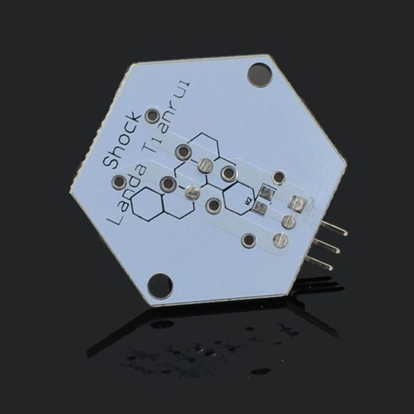 LDTR - 0017 Vibration Switch Sensor Module DC 3.3 - 5V 20mA DIY Part for Arduino - White and Black - Image 5