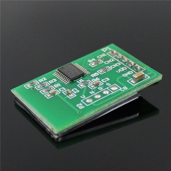 LDTR - A0007 Touch Key Self-locking Switch Module DC 3.3 - 5V LED Capacitive with Blue / Yellow Backlight for Arduino - White and Green - Image 5