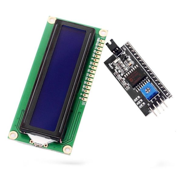 New IIC / I2C with 1602 LCD Display Screen Board Module for Arduino - Image 3