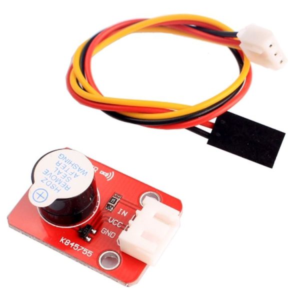 Active Buzzer Sound Sensor Module with 3 Pin Dupont Line for Computers / Printer / Photocopier / Alarm / Electronic Toy / Automotive - Image 2