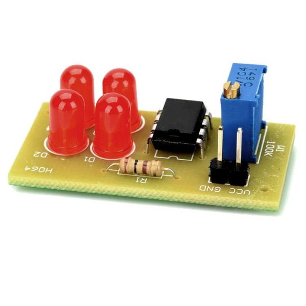 4P DIY Electronic Building Block LED Breathing Light Application Module - Image 4