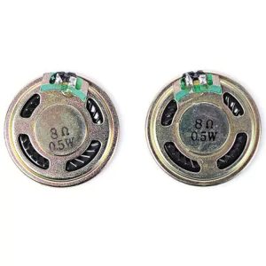 2 PCS 8 Ohm 0.5W 35mm DIY Mini Round Speaker