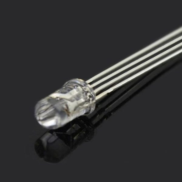 10 PCS LDTR-YJ024 5mm 4-Pin RGB Full Color LED Common Cathode - Image 3
