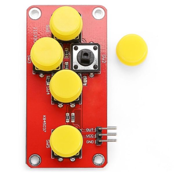 LDTR - WG0076 AD Keyboard Module with Simulate Five Electronic Components for Arduino - Image 2