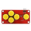 LDTR - WG0076 AD Keyboard Module with Simulate Five Electronic Components for Arduino - Image 3