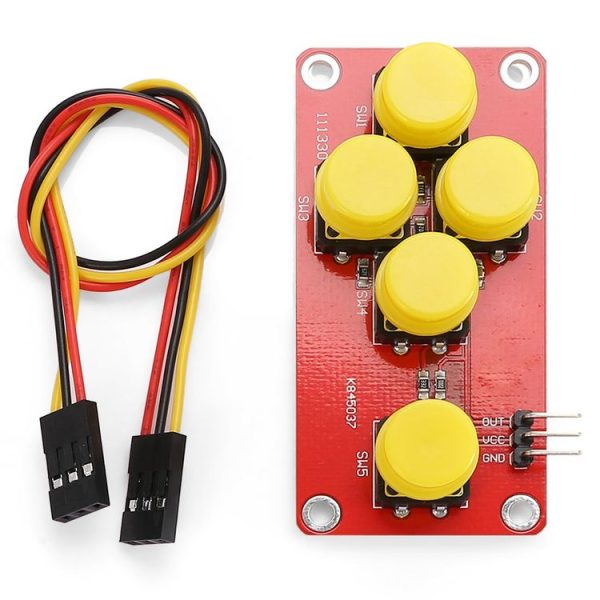 LDTR - WG0076 AD Keyboard Module with Simulate Five Electronic Components for Arduino - Image 5