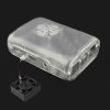 LDTR - WG0075 ABS Enclosure Box / Cooling Fan Kit for Raspberry Pi 2 Model B (Transparent) - Image 5