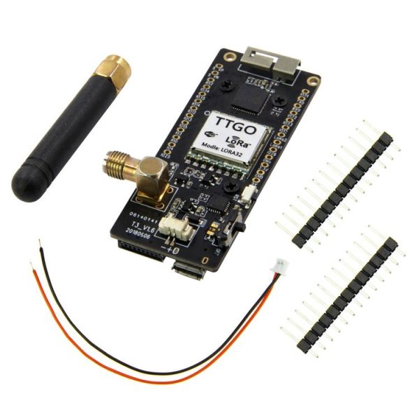 TTGO LORA32 V2.1 ESP32 0.96 inch OLED Bluetooth WiFi Wireless Module 915MHz SMA IP5306 Module with Antenna - Image 5