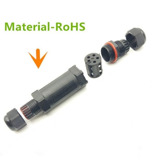 XY25 IP68 Waterproof 5 Pin Straight Cable Connector - Image 4