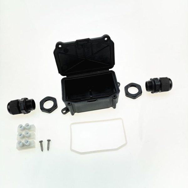 IP66 Waterproof Two-way Junction Box with PA10 3-bit Terminal - Image 4