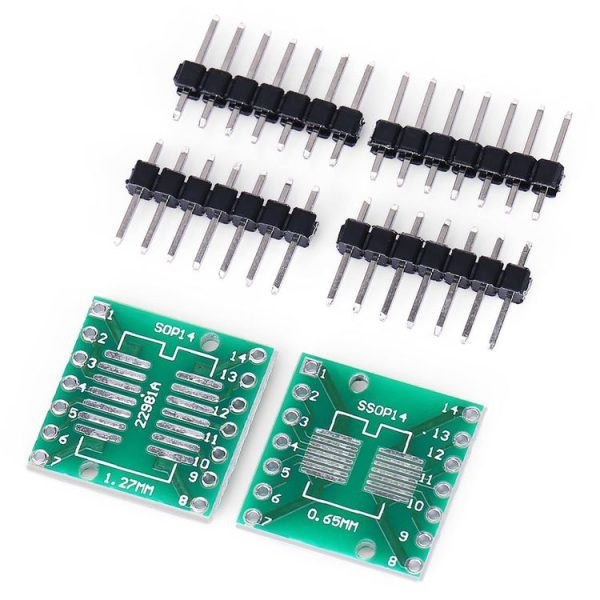 2 PCS Landa Tianrui LDTR - YJ032 / B SOP14 / SSOP14 / TSSOP14 SMD to DIP Dual-side Adapter Board - Image 2