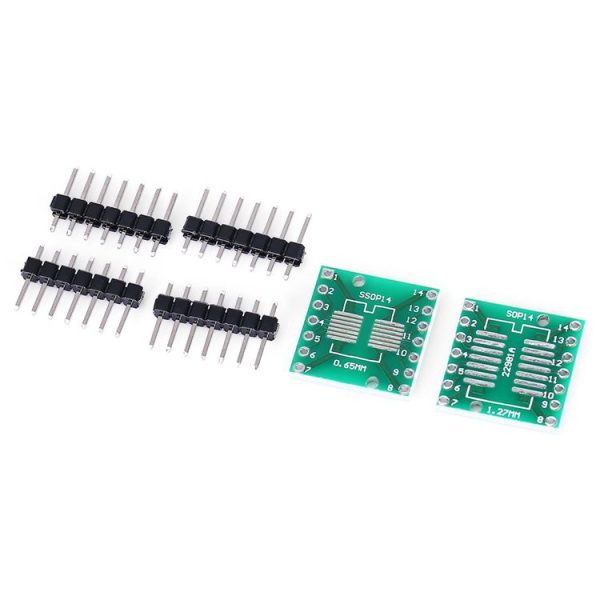 2 PCS Landa Tianrui LDTR - YJ032 / B SOP14 / SSOP14 / TSSOP14 SMD to DIP Dual-side Adapter Board - Image 3