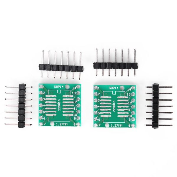 2 PCS Landa Tianrui LDTR - YJ032 / B SOP14 / SSOP14 / TSSOP14 SMD to DIP Dual-side Adapter Board - Image 4
