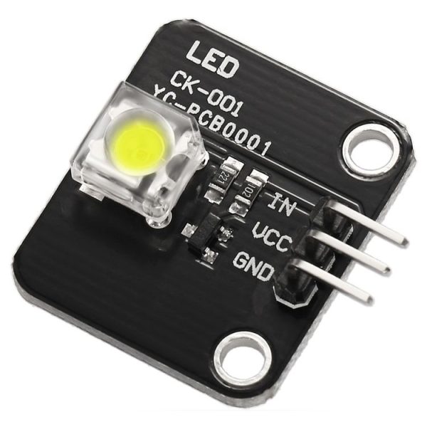 Landa Tianrui LDTR - HM009 Piranha LED Light-emitting Luminous Module for Arduino, Display Color: White - Image 2