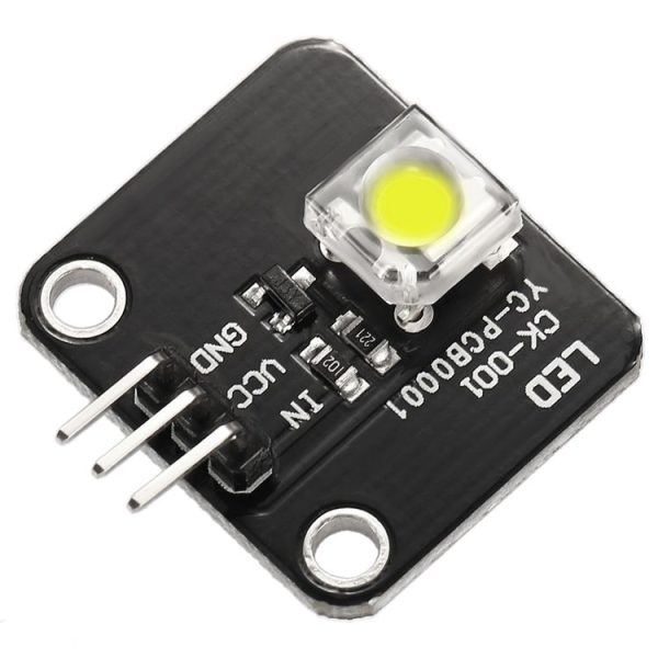 Landa Tianrui LDTR - HM009 Piranha LED Light-emitting Luminous Module for Arduino, Display Color: White - Image 3