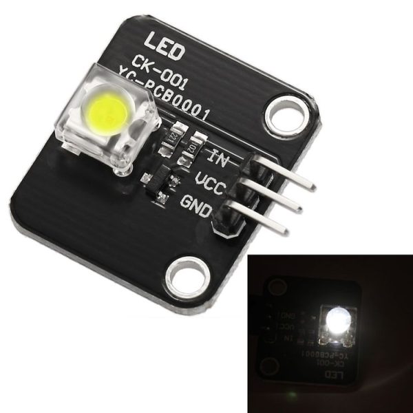 Landa Tianrui LDTR - HM009 Piranha LED Light-emitting Luminous Module for Arduino, Display Color: White - Image 4