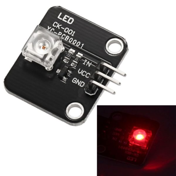 Landa Tianrui LDTR - HM009 Piranha LED Light-emitting Luminous Module for Arduino, Display Color: Red - Image 4