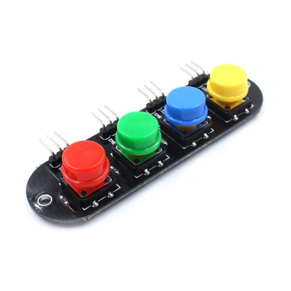 Landa Tianrui LDTR - HM003 4-key Button Sensor Module External Keyboard Board for Arduino - Image 2