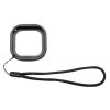 Aluminum Lens Filter Adapter Ring Kit for GoPro HERO5 Session / HERO4 Session / HERO Session, with Hexagonal Screwdriver & Keeper Leash