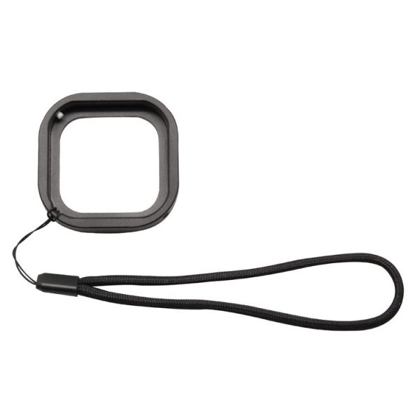 Aluminum Lens Filter Adapter Ring Kit for GoPro HERO5 Session / HERO4 Session / HERO Session, with Hexagonal Screwdriver & Keeper Leash - Image 2