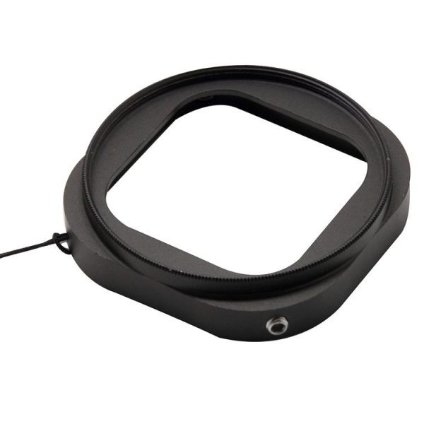 Aluminum Lens Filter Adapter Ring Kit for GoPro HERO5 Session / HERO4 Session / HERO Session, with Hexagonal Screwdriver & Keeper Leash - Image 4
