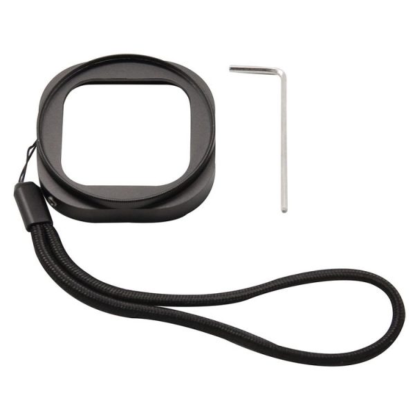 Aluminum Lens Filter Adapter Ring Kit for GoPro HERO5 Session / HERO4 Session / HERO Session, with Hexagonal Screwdriver & Keeper Leash - Image 5