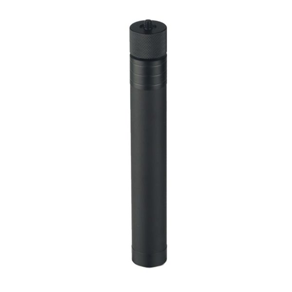 Handheld Gimbal Aluminum Alloy Extension Rod Tube for Feiyu G5 / SPG / WG2 Gimbal, Length: 19-60cm, Diamond Texture Head (Black) - Image 2